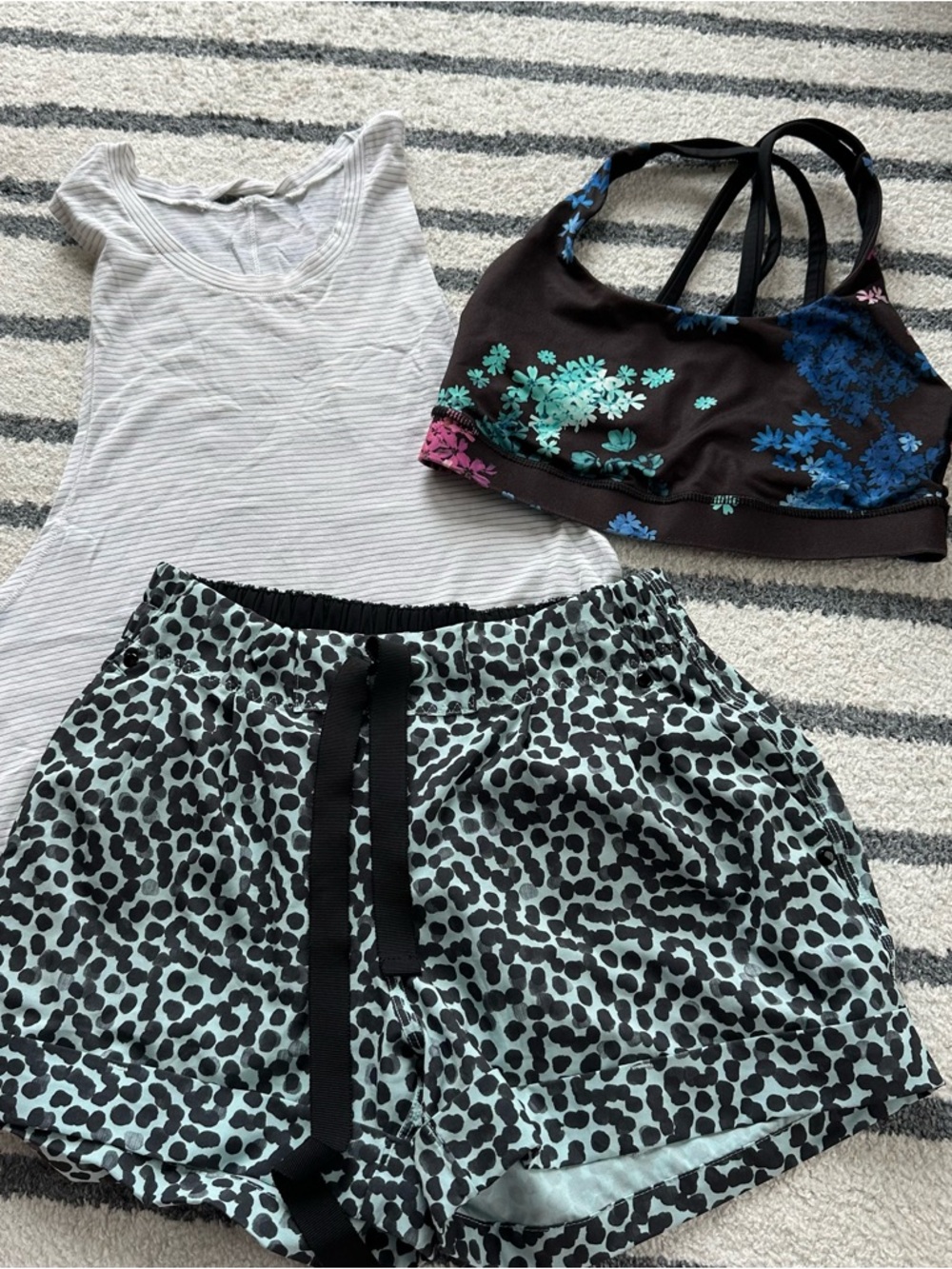 Lululemon Shorts Size 4 Light Blue Bundle